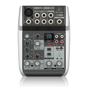 Behringer Xenyx Q502USB USB 5 - Input Analog Sound Mixer with USB Interface - SWIFT PERIPHERALSQ502USB