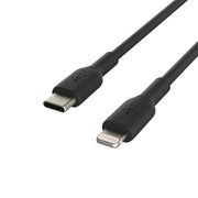 Belkin 1 - Meter USB - C to Lightning Cable Boost Charge Braided - Black - SWIFT PERIPHERALSCAA004bt1MBK