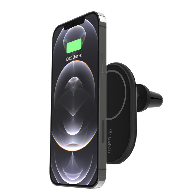 Belkin 10W Magnetic Wireless Car Charger for iPhone 12 and Above - SWIFT PERIPHERALSWIC004btBK-NC