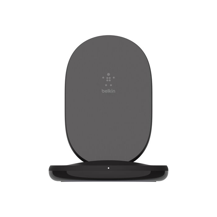 Belkin 15W Wireless Charging Stand + QC 3.0 24W Wall Charger - Black - SWIFT PERIPHERALSWIB002BTBK