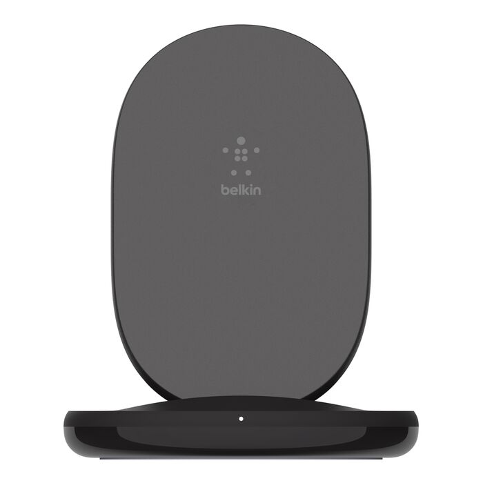 Belkin 15W Wireless Charging Stand + QC 3.0 24W Wall Charger - Black - SWIFT PERIPHERALSWIB002BTBK
