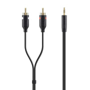 Belkin 2 - Meter Mini - Stereo to RCA Audio Cable - SWIFT PERIPHERALSF3Y116BT2M