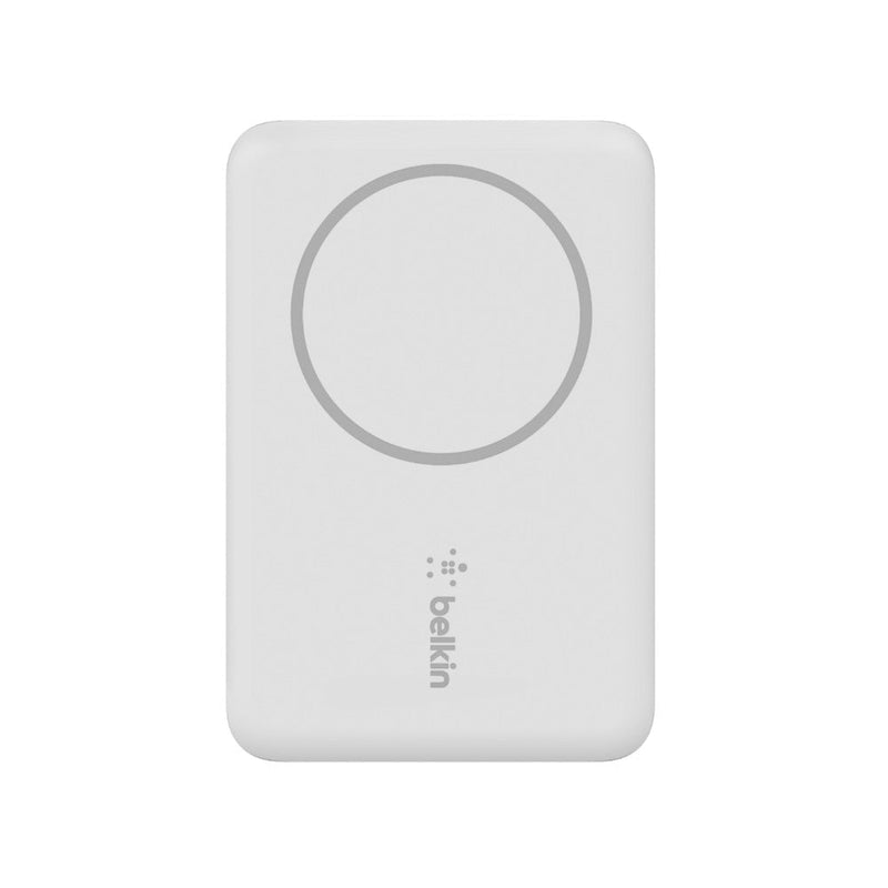 Belkin 2500mAh Magnetic Wireless Power Bank for iPhone Devices - White - SWIFT PERIPHERALSBPD002btWH