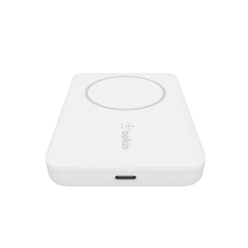 Belkin 2500mAh Magnetic Wireless Power Bank for iPhone Devices - White - SWIFT PERIPHERALSBPD002btWH