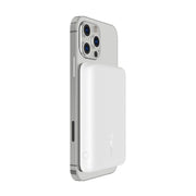 Belkin 2500mAh Magnetic Wireless Power Bank for iPhone Devices - White - SWIFT PERIPHERALSBPD002btWH