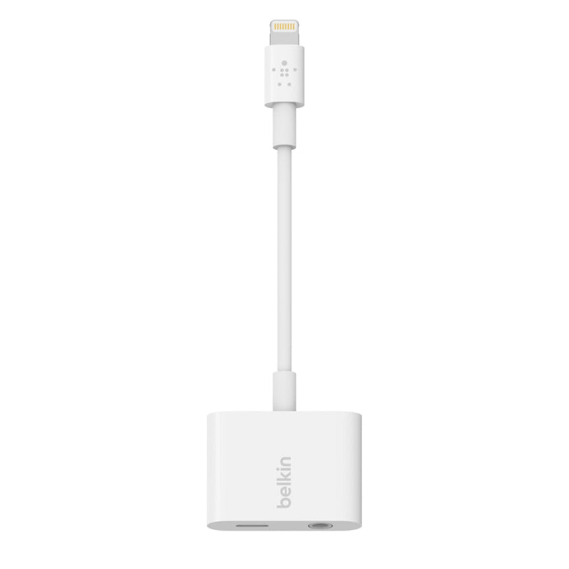 Belkin 3.5 mm Audio Charge RockStar Adapter - SWIFT PERIPHERALSF8J212btWHT