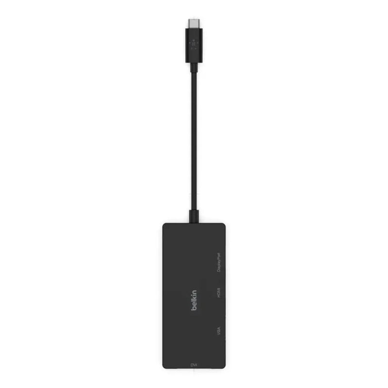 Belkin AVC003BTBK USB - C Multiport Video Adapter with HDMI & Display Port - SWIFT PERIPHERALSAVC003BTBK