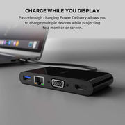 Belkin AVC004BTBK 100W USB Type C Multimedia Charge Adapter with Tethered Cable - SWIFT PERIPHERALSAVC004BTBK