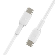 Belkin Boost Charge 1 Meter USB - C to USB - C Cable - White - SWIFT PERIPHERALSCAB003bt1MWH