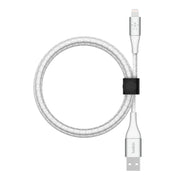 Belkin Boost Charge 2 Meter Braided Lightning to USB - A Cable - White - SWIFT PERIPHERALSCAA002bt2MWH