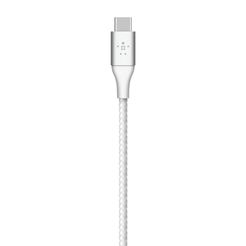 Belkin Boost Charge 2 Meter Braided USB - C to USB - A Cable - White - SWIFT PERIPHERALSCAB002bt2MWH