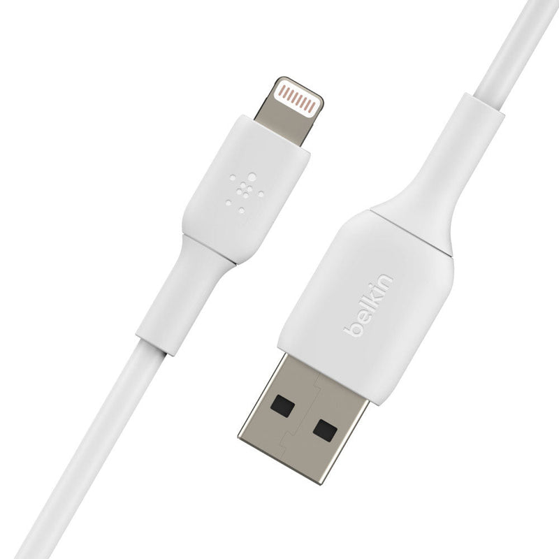 Belkin Boost Charge 2 - Meter Lightning to USB - A Cable for iPhones - White - SWIFT PERIPHERALSCAA001bt2MWH