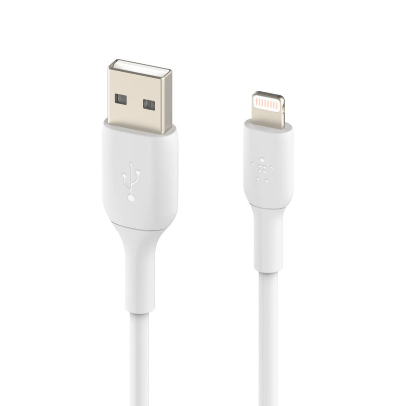 Belkin Boost Charge 2 - Meter Lightning to USB - A Cable for iPhones - White - SWIFT PERIPHERALSCAA001bt2MWH