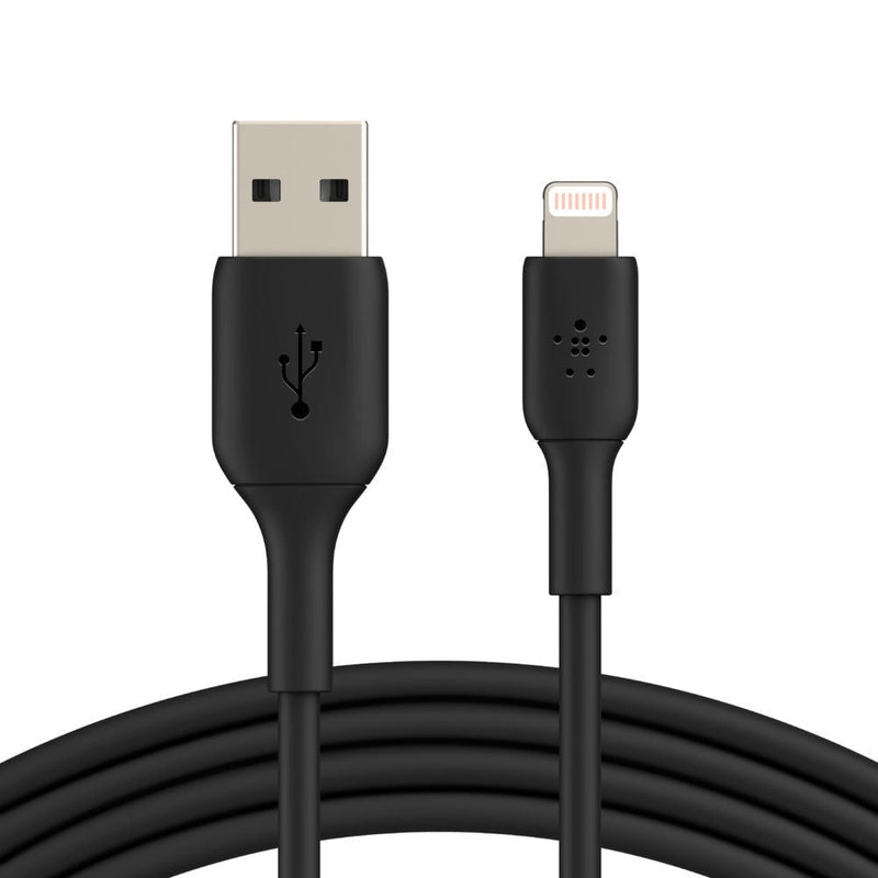 Belkin Boost Charge 3 - Meter Lightning to USB - A Cable for iPhones - Black - SWIFT PERIPHERALSCAA001bt3MBK