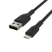 Belkin Boost Charge 3 - Meter Lightning to USB - A Cable for iPhones - Black - SWIFT PERIPHERALSCAA001bt3MBK