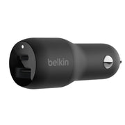 Belkin Boost Charge Dual Car Charger with PPS 37W Fast Charging - SWIFT PERIPHERALSCCB004BTBK