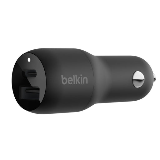 Belkin Boost Charge Dual Car Charger with PPS 37W Fast Charging - SWIFT PERIPHERALSCCB004BTBK