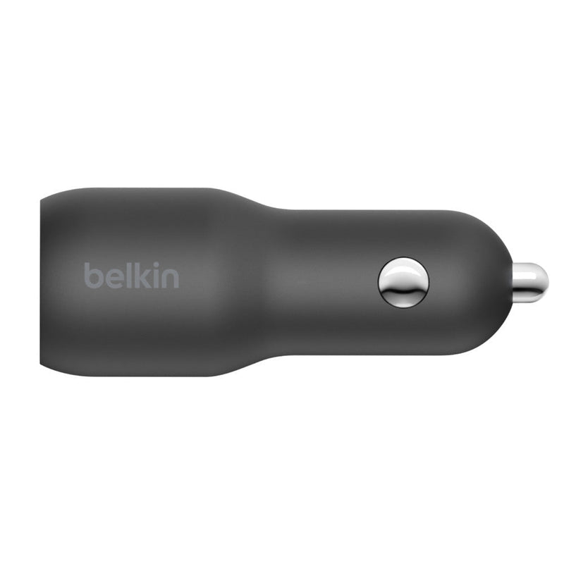 Belkin Boost Charge Dual Car Charger with PPS 37W Fast Charging - SWIFT PERIPHERALSCCB004BTBK