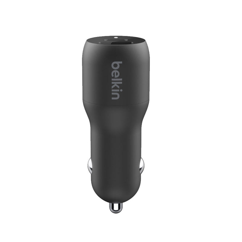 Belkin Boost Charge Dual Car Charger with PPS 37W Fast Charging - SWIFT PERIPHERALSCCB004BTBK