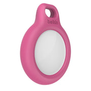 Belkin Pink AirTag Secure Holder with Key Ring - SWIFT PERIPHERALSF8W973BTPNK