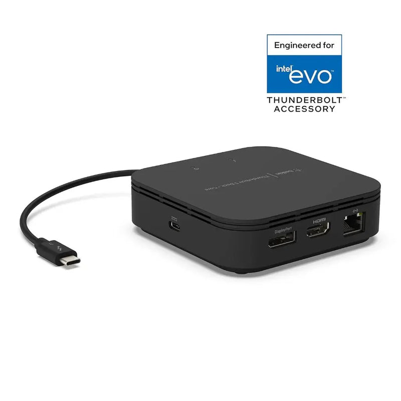 Belkin Thunderbolt 3 Dock Core 3 Cable Dual 4K Display 60W Power Delivery - SWIFT PERIPHERALSF4U110BT