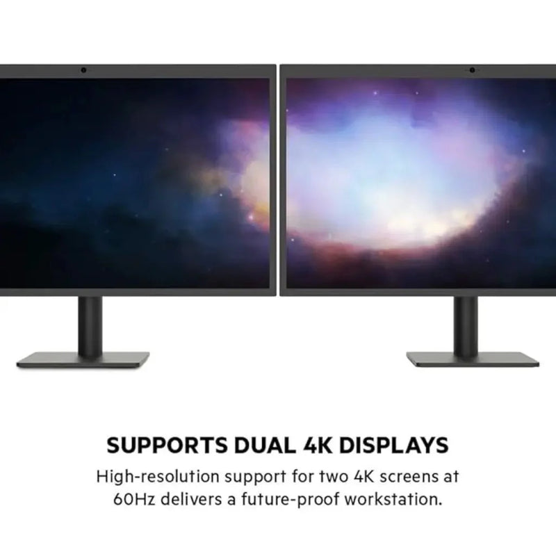 Belkin Thunderbolt 3 Dock Core 3 Cable Dual 4K Display 60W Power Delivery - SWIFT PERIPHERALSF4U110BT