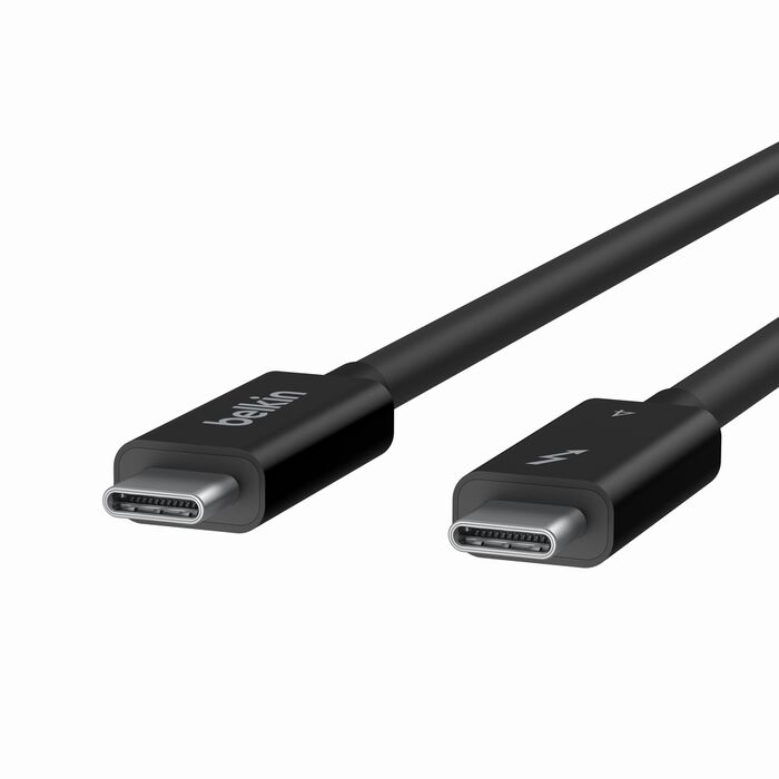 Belkin Thunderbolt 4 2M Charging and Data Cable 100W PD 40Gbps - SWIFT PERIPHERALSINZ002BT2MBK