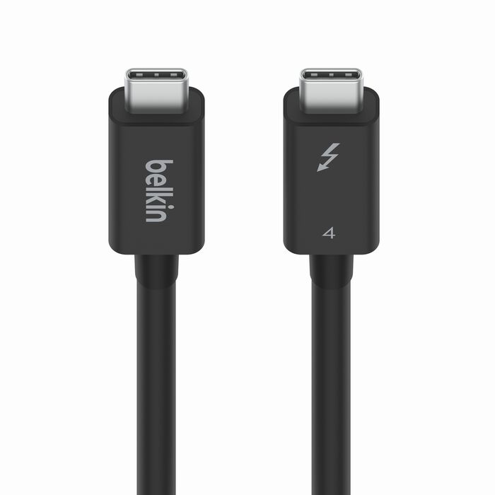 Belkin Thunderbolt 4 2M Charging and Data Cable 100W PD 40Gbps - SWIFT PERIPHERALSINZ002BT2MBK