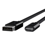 Belkin USB - A to USB - C 1 meter Cable with 10Gbps transfer rate - SWIFT PERIPHERALSF2CU029bt1M-BLK