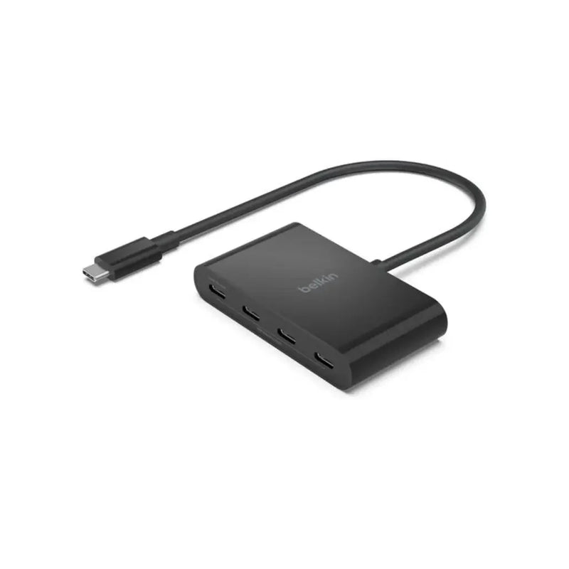 Belkin USB - C Multi Port Display Adapter (with Tethered USB - C Cable) USB - C to DVI Port, VGA Port, 4K HDMI Port - SWIFT PERIPHERALSAVC018BT