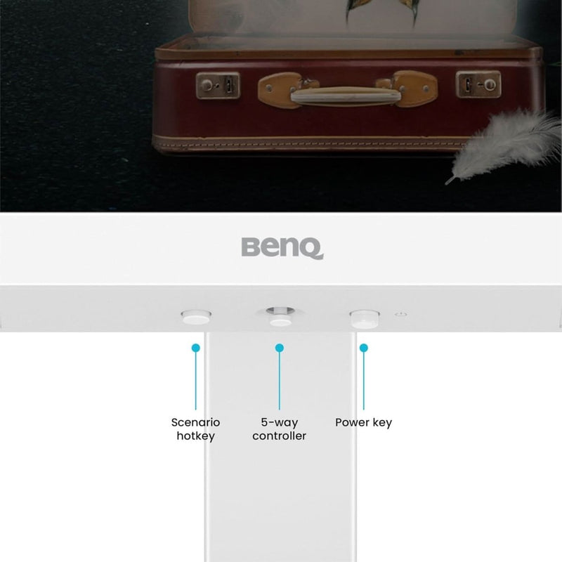 BENQ EW2790U 27 4K 3840X2160 PREMIUM MONITOR WHITE - SWIFT PERIPHERALS1094092