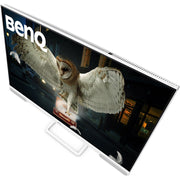 BenQ EW3290U 32" 2160p 4K HDR10 95% sRGB Premium Monitor with Built - in Speaker - White - SWIFT PERIPHERALSEW3290U
