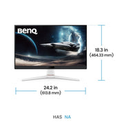BenQ EX271 27” 180Hz 1080p FHD IPS MOBIUZ Gaming Monitor with Dual Built - in Speaker - SWIFT PERIPHERALSEX271