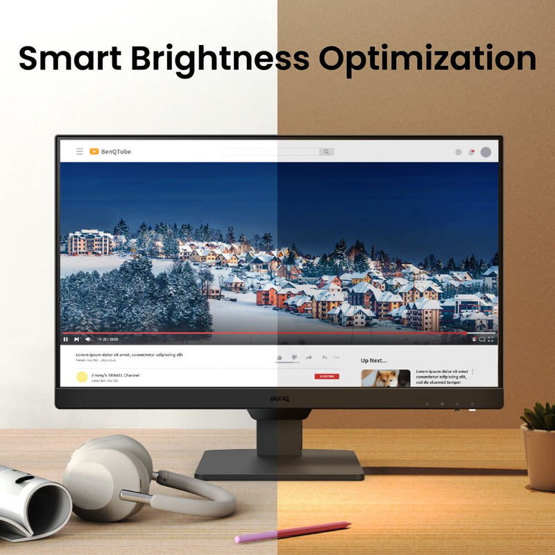 BenQ GW2490 23.8" 100Hz 1080P FHD 99% sRGB Eye Care Home Office Monitor with Speakers - SWIFT PERIPHERALSGW2490