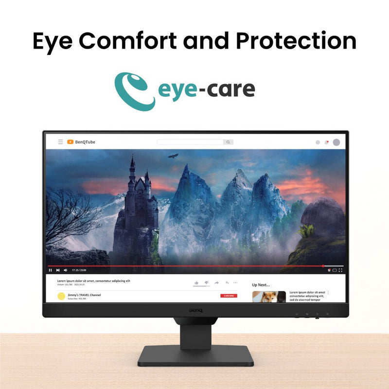BenQ GW2490 23.8" 100Hz 1080P FHD 99% sRGB Eye Care Home Office Monitor with Speakers - SWIFT PERIPHERALSGW2490