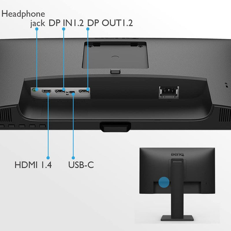 BenQ GW2785TC 27 - inch Full - HD IPS Monitor with USB - C and Microphone - SWIFT PERIPHERALSGW2785TC