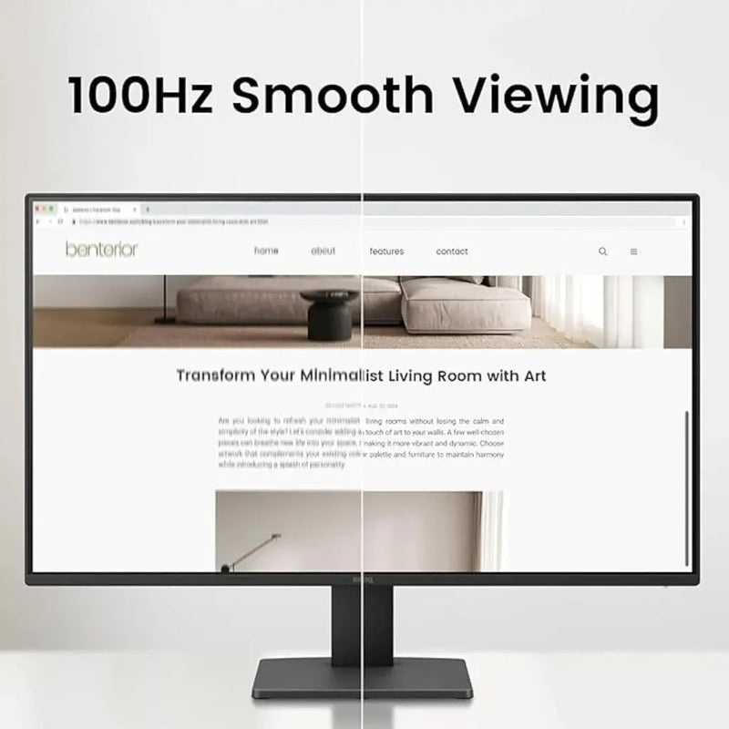 BenQ GW2791 27" 100Hz 99% sRGB Full HD IPS Monitor HDMI & DisplayPort - SWIFT PERIPHERALSGW2791