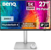 BENQ PD2730S 27 5K MONITOR, 90W THUNDERBOLT 4 DAISY CHAIN MONITOR WHITE - SWIFT PERIPHERALS1093855