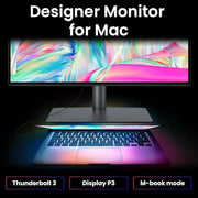 BenQ PD3225U 32" 4K UHD IPS Black Professional Monitor with Thunderbolt 3 - SWIFT PERIPHERALSPD3225U