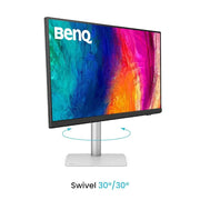 BenQ PD3226G 32" 144Hz 4K UHD Designer Monitor 95% P3 100% sRGB - SWIFT PERIPHERALSPD3226G