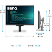 BenQ RD280U 28” 2560p 4K UHD Programming Monitor with MoonHalo Backlight and Built - in Speaker - SWIFT PERIPHERALSRD280U