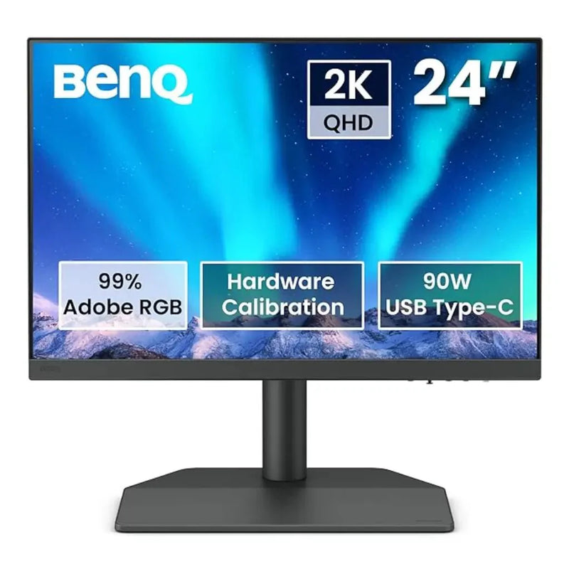 BenQ SW242Q 24″ 60Hz WQXGA IPS HDR Photo/Video Editing Monitor - SWIFT PERIPHERALSSW242Q