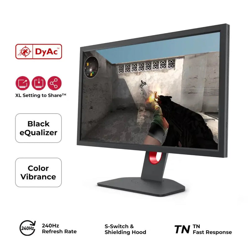 BenQ Zowie XL2546K 24.5" 240Hz Full HD TN DyAc Plus Esports Gaming Monitor - SWIFT PERIPHERALSXL2546K