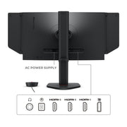 BENQ ZOWIE XL2566X+ 24 INCH FAST TN 400HZ GAMING MONITOR - SWIFT PERIPHERALS1091874