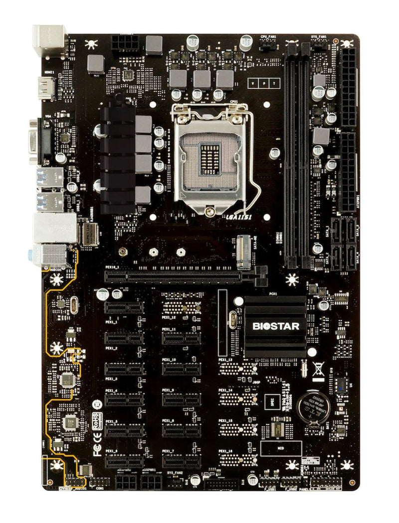BIOSTAR TB360 BTC PRO INTEL LGA1151 MOTHERBOARD - SWIFT PERIPHERALS103503