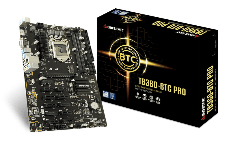 BIOSTAR TB360 BTC PRO INTEL LGA1151 MOTHERBOARD - SWIFT PERIPHERALS103503