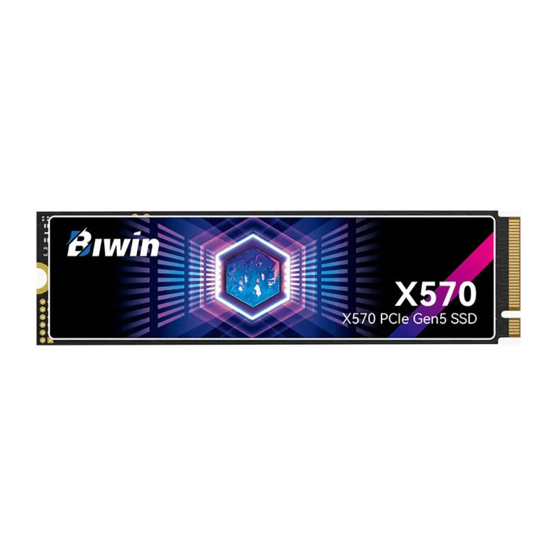 Biwin Black Opal X570 1TB PCIe Gen5 NVMe 2.0 Internal SSD - SWIFT PERIPHERALSBX570NN01TB-RGX