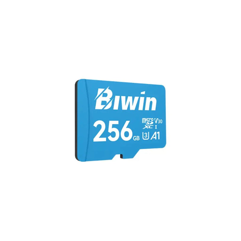 Biwin MS100 256GB MicroSD Card A1 Performance UHS - I C10/U1/V10 - SWIFT PERIPHERALSBMMS100256G-RGX