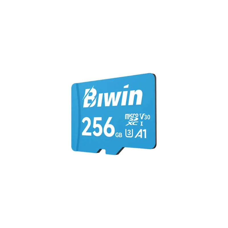 Biwin MS100 256GB MicroSD Card A1 Performance UHS - I C10/U1/V10 - SWIFT PERIPHERALSBMMS100256G-RGX