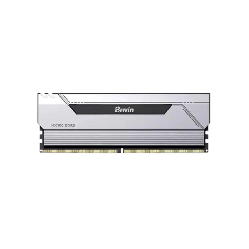 Biwin Opal HX100 64GB (2×32 GB) DDR5 RAM 6000 MHz CL30 2Rx8 288‑Pin Gaming Dekstop Memory - Silver - SWIFT PERIPHERALSHX100-64GB-Silver